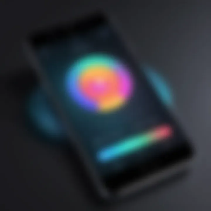 File management screen for ringtone upload