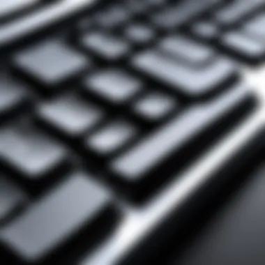 Optimal Keyboard Ergonomics Ergonomic keyboard setup promoting healthy typing habits