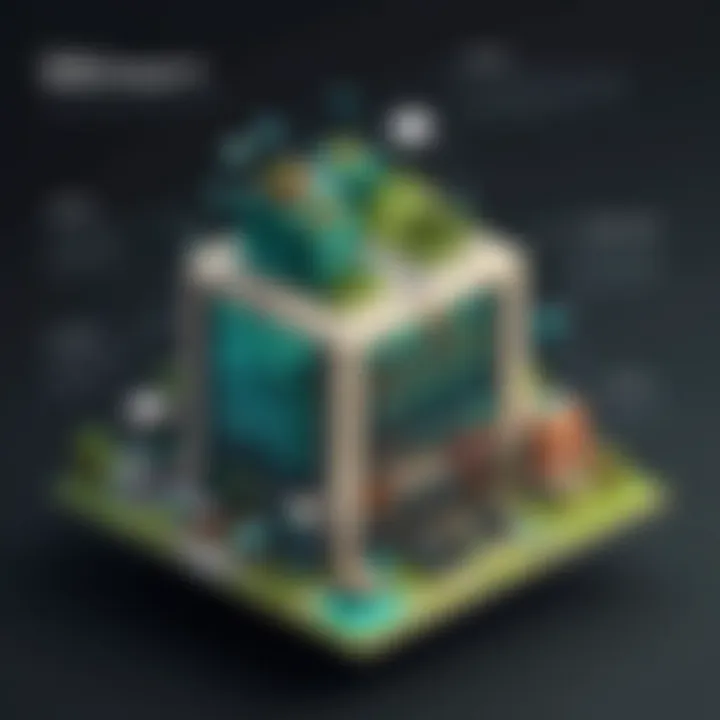 Diagram illustrating different types of Minecraft servers