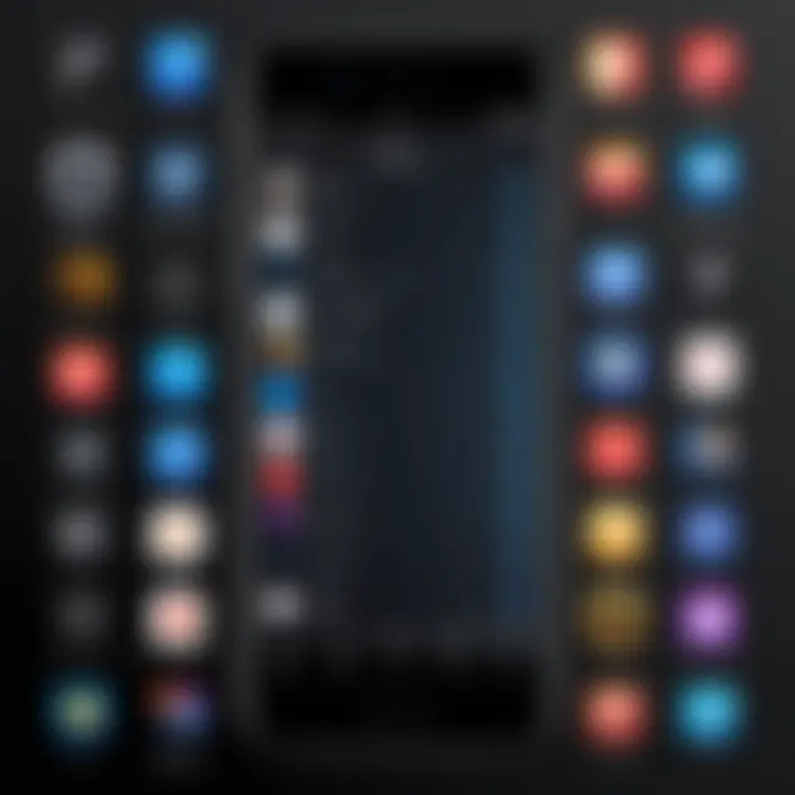 A comparison chart of various music recognition apps and their features