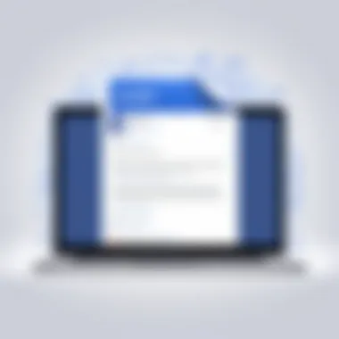 Understanding Facebook Email Search Illustration of Facebook email search interface