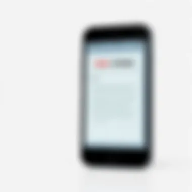PDF Form Displayed on iPhone Screenshot of a PDF form on iPhone