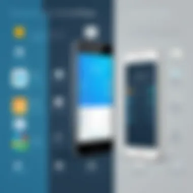 Comparison of Free and Paid Utility Apps An infographic comparing free and paid utility apps