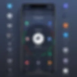An interface showcasing various voice changer options for Discord on iPhone.