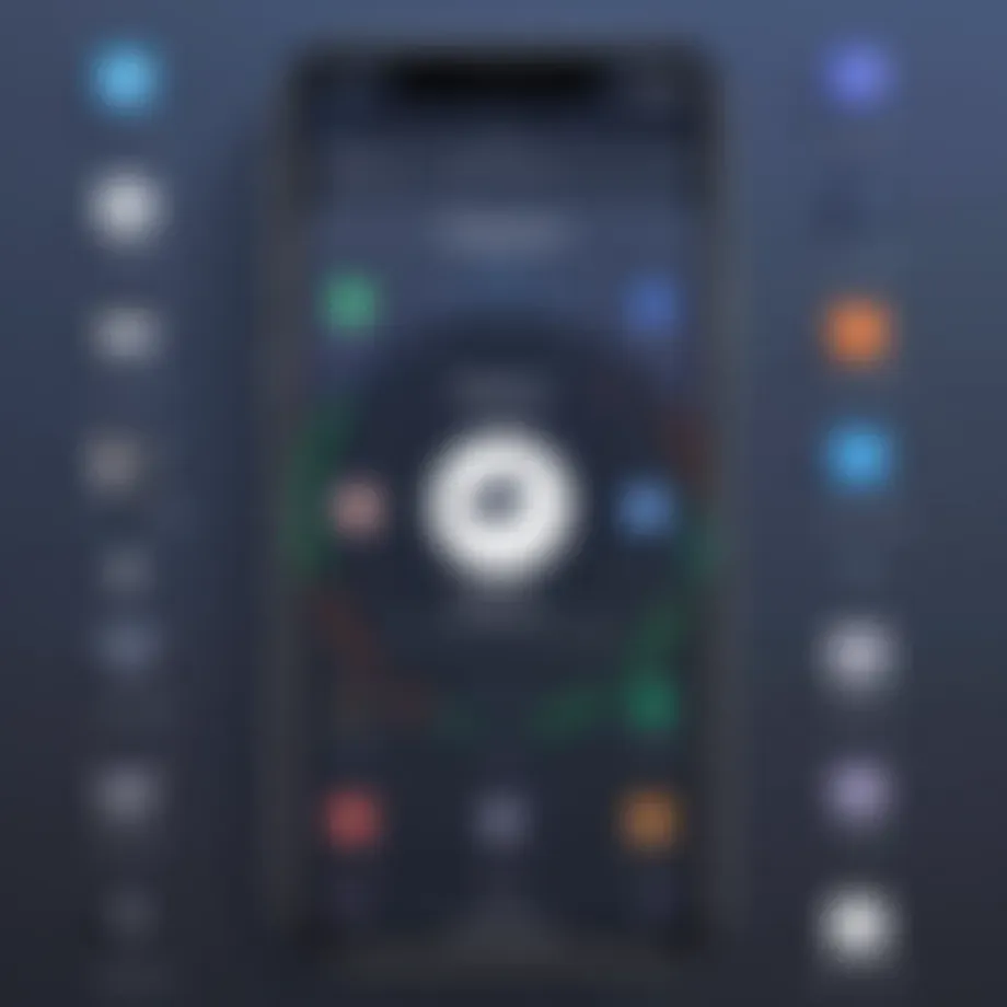 An interface showcasing various voice changer options for Discord on iPhone.