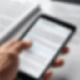 User engaging with a Spanish dictionary app interface