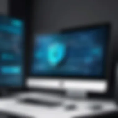 A visual representation of online security measures