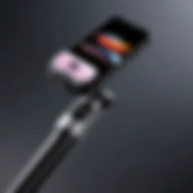 Best Adjustable Selfie Stick for iPhone 11 High-quality selfie stick for iPhone 11 showcasing adjustable features