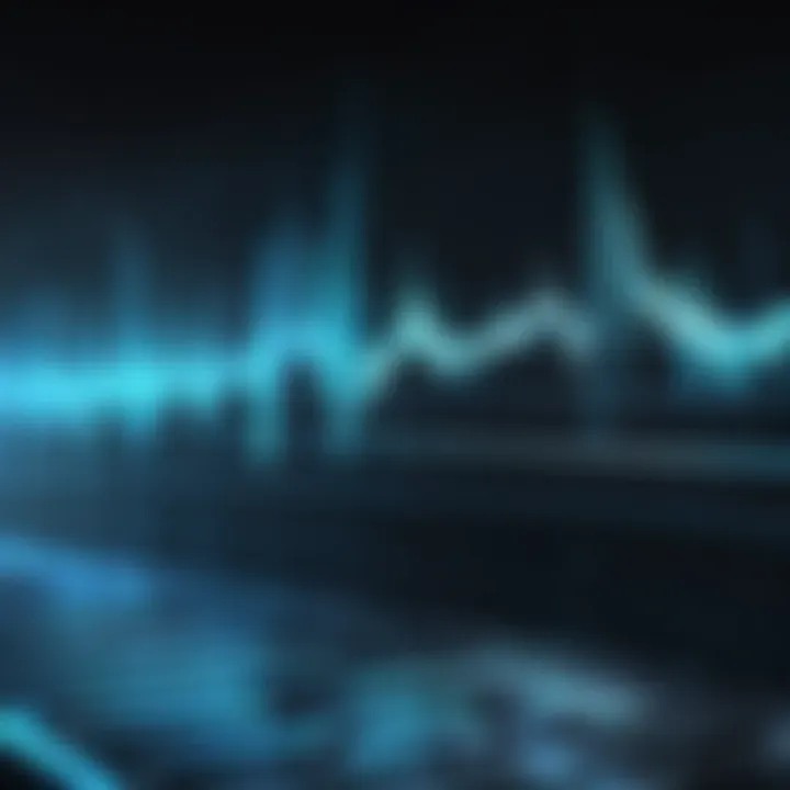 Illustration of sound waves demonstrating bass frequencies