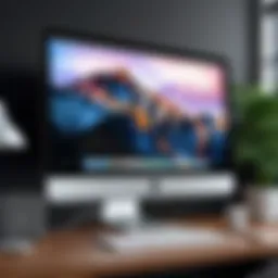A streamlined Mac workspace showcasing productivity tools