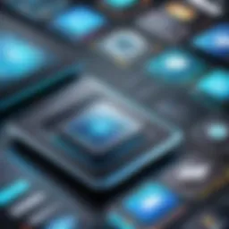 Showcase of various photo scanner applications interface