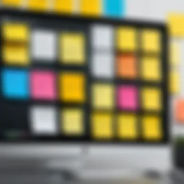 Exploring Features of Post It App Detailed view of Post It app features and functionalities