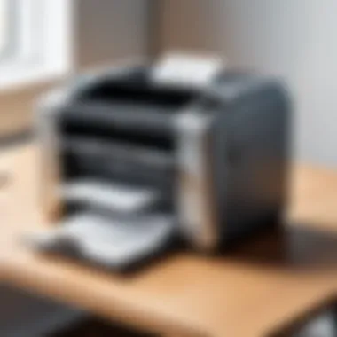 Printer Compatibility Considerations Diagram showing compatibility issues with printers