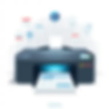 Understanding AirPrint Technology AirPrint technology visual representation