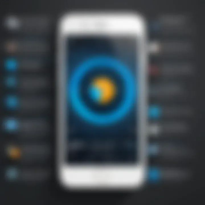 An infographic detailing the privacy concerns related to free music apps