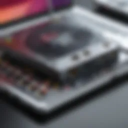 A Chromebook showcasing the audio recording interface