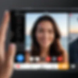 Interface showcasing FaceTime recording options