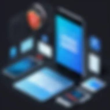 Visual representation of data loss prevention strategies.