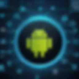 Diagram showing file deletion process on Android devices.