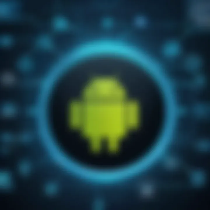 Diagram showing file deletion process on Android devices.