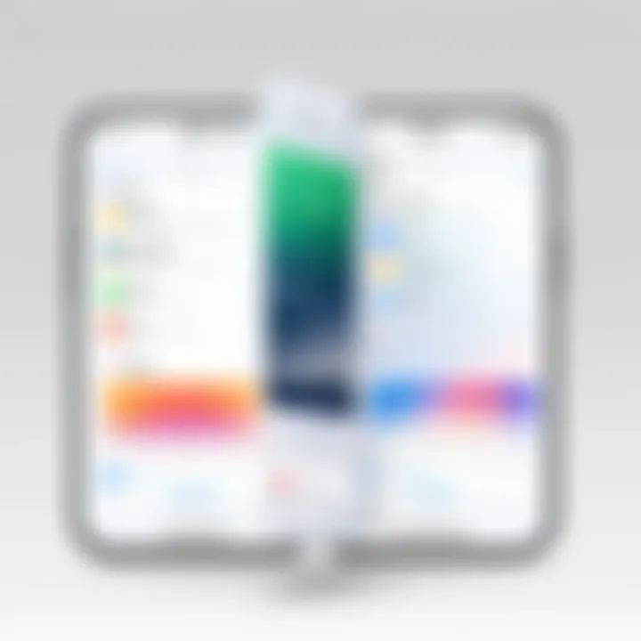 Illustration of iCloud backup settings