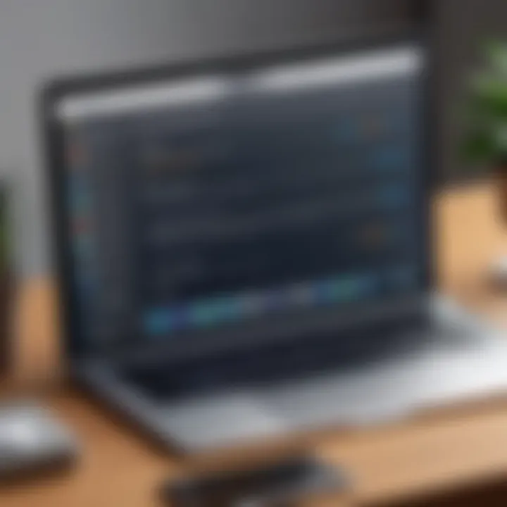Third-party application interface for website management