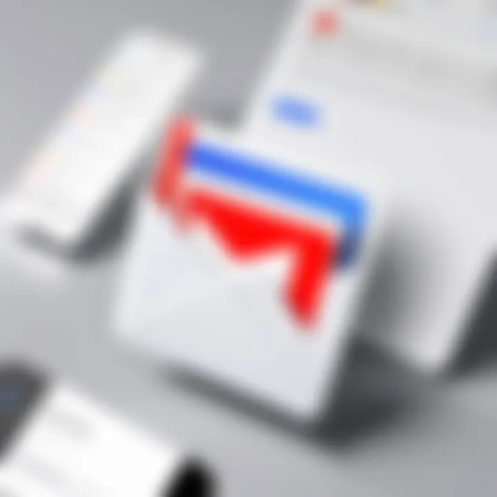 Archived emails folder within Gmail app