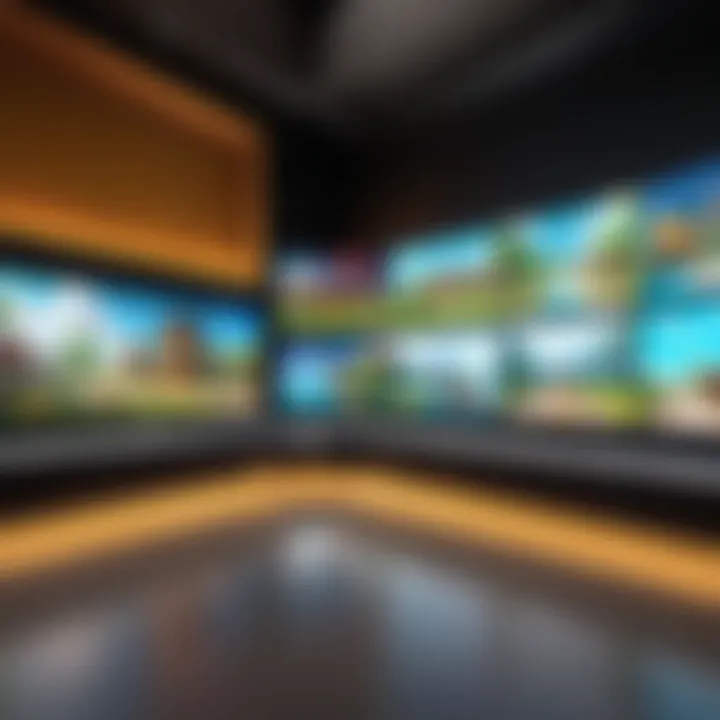 Creative project showcasing animated scenes in Roblox