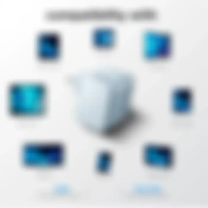 Compatibility with Various Devices A visual representation of compatibility with various Samsung devices and other brands