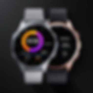 Performance metrics displayed on Samsung Galaxy Watch 4 and Watch 3
