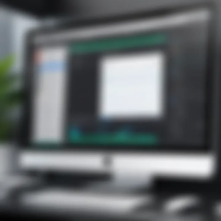 Screenshot of screen recording software interface