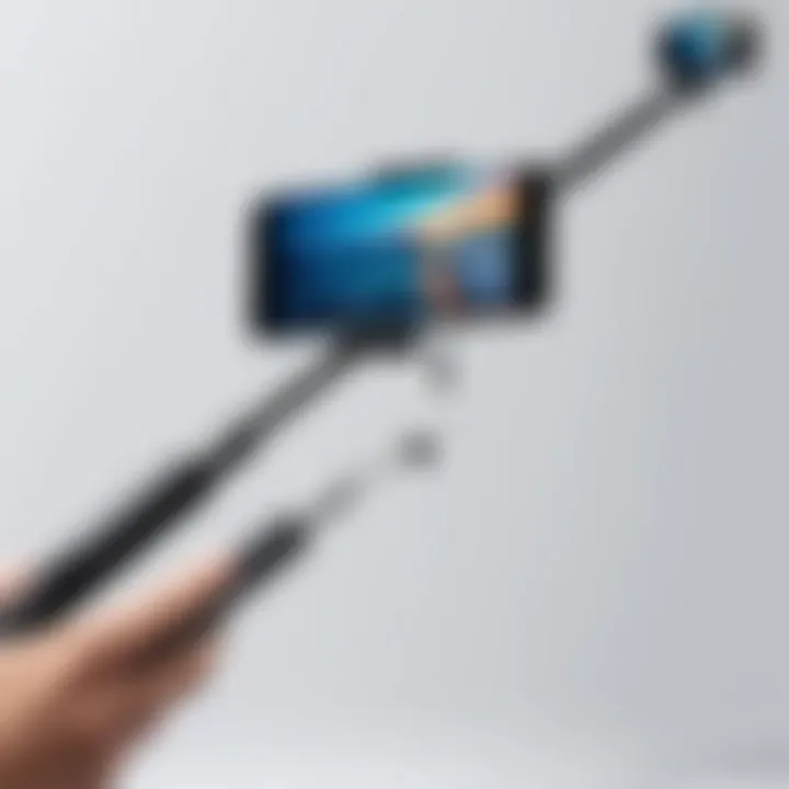 User experience with a selfie stick tailored for iPhone 11