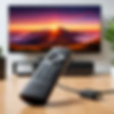 Firestick connected to TV