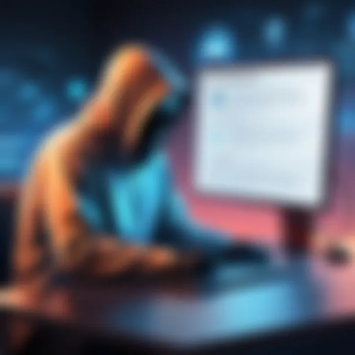 Preventing Spyware Attacks Graphic depicting prevention tips for spyware