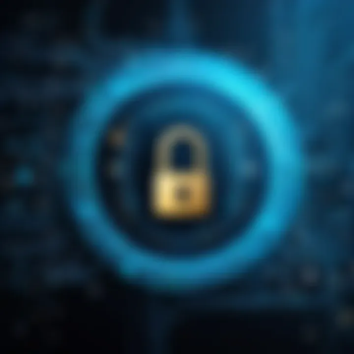 Digital encryption method illustration