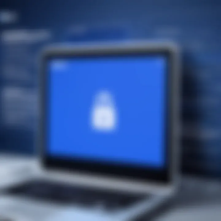 Illustration of account security measures