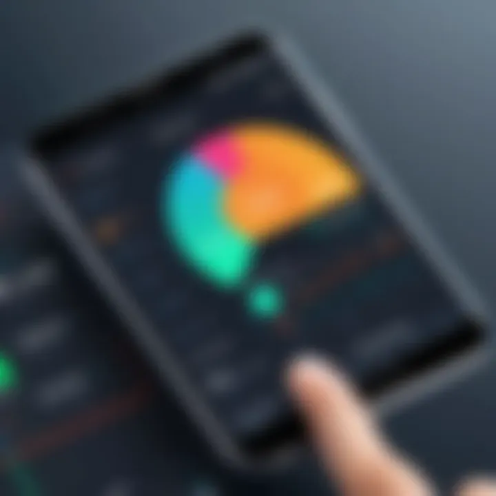 Comparison chart of top data tracking apps for Android