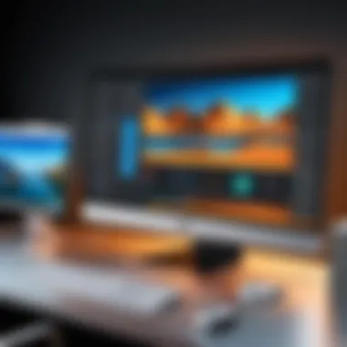 Optimized Desktop Environment A visually appealing desktop setup showcasing enhanced performance