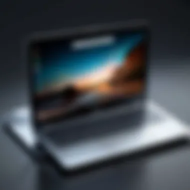 The Aesthetic Appeal of Chromebooks An elegant Chromebook showcasing its sleek design