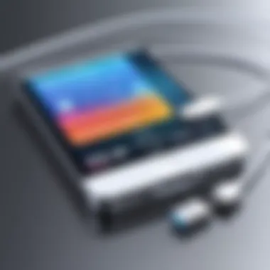 Connecting iPod to Mac for Syncing Connection of an iPod to a Mac