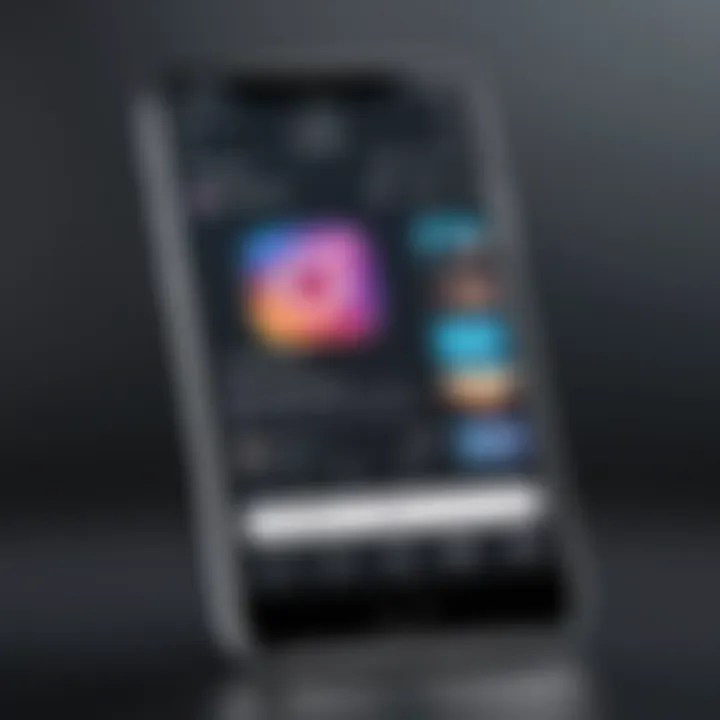 Dynamic Instagram video playback interface