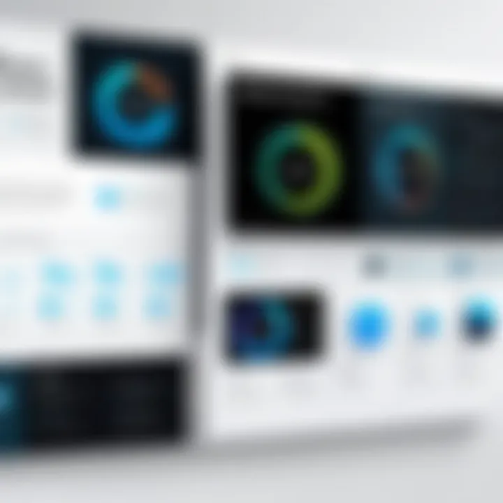 Visual representation of product features