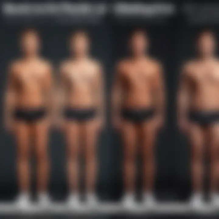 A comparison chart highlighting features of popular body photo editor apps.