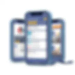 Digital measuring tape application interface with features displayed.