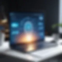 Innovative concept sketch depicting the birth of a new idea