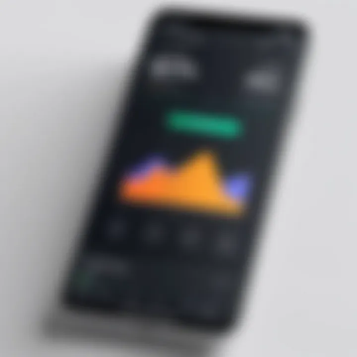 Graph showing pricing trends for paid apps