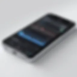 Visual representation of iPhone tracking features in iOS