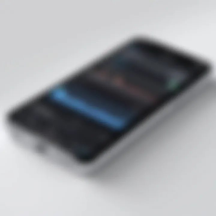 Visual representation of iPhone tracking features in iOS