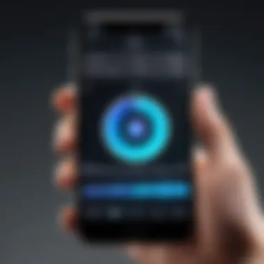 Editing Slow Motion on iPhone An iPhone displaying slow motion video editing options