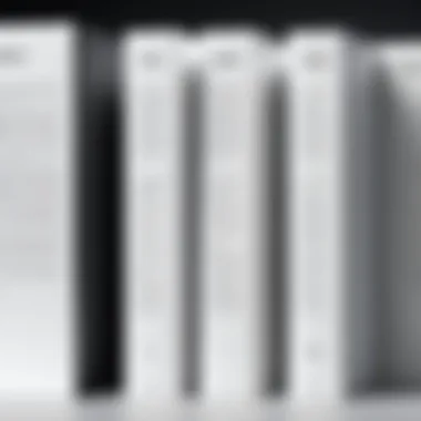 Comparison chart of file formats